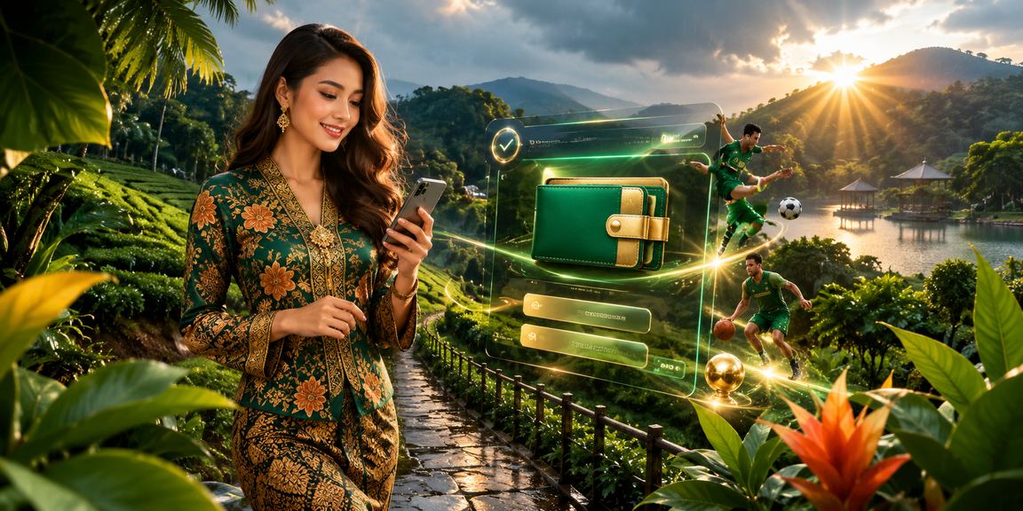 Pemain VIP Malaysia menikmati permainan meja kasino dalam talian dengan corak batik tempatan
